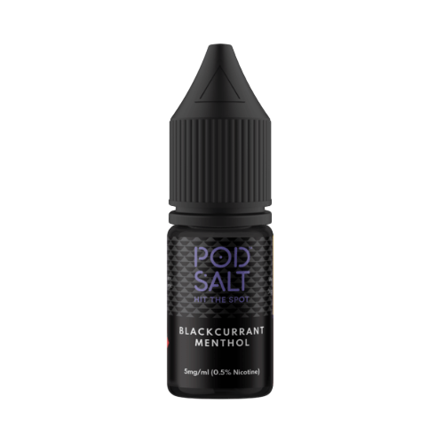 Pod Salt Blackcurrant Menthol Nic Salt E-Liquid – 10ml