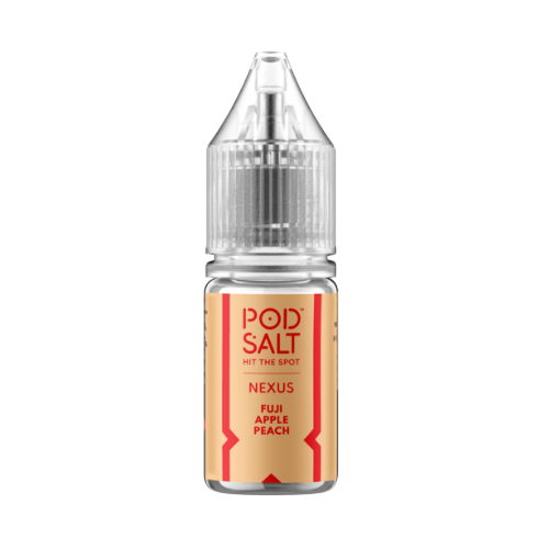 Pod Salt Nexus Fuji Apple Peach Nic Salt E-Liquid – 10ml