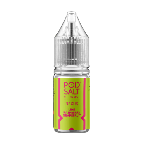 Pod Salt Nexus Lime Raspberry Grapefruit Nic Salt E-Liquid – 10ml