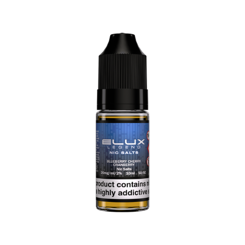 Elux Legend Blueberry Cherry Cranberry Nic Salt E-Liquid – 10ml