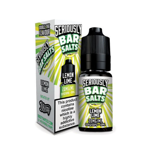 Seriously Bar Salts – Lemon Lime (Nic Salt)