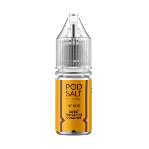 Pod Salt Nexus Sweet Tangerine Coconut Nic Salt E-Liquid – 10ml