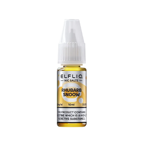 Elfliq – Rhubarb Snoow – Nic Salt E-Liquid – 10ml