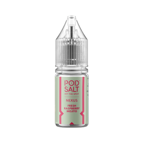 Pod Salt Nexus Fresh Raspberry Mojito Nic Salt E-Liquid – 10ml