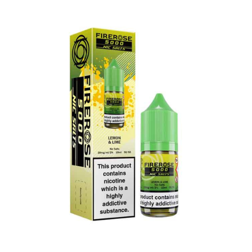 Elux Fire Rose 5000 – Lemon Lime Nic – Salt E-Liquid – 10ml