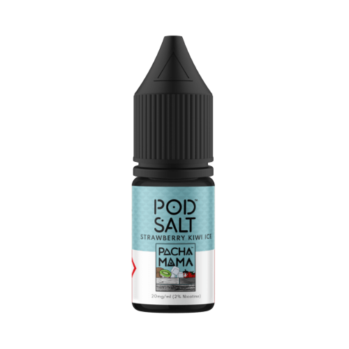 Pod Salt Strawberry Kiwi Ice Nic Salt E-Liquid – 10ml