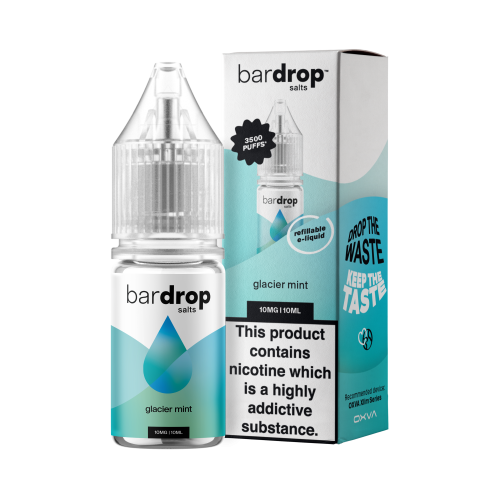 Bar Drop – Glacier Mint – Nic Salt – E-Liquid – 10ml
