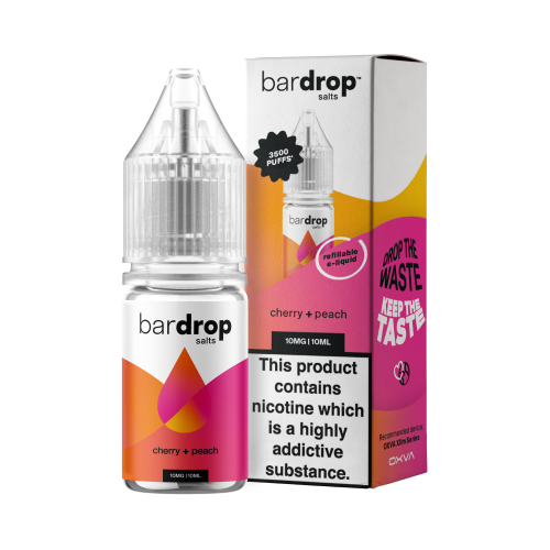 Bar Drop – Cherry Peach – Nic Salt – E-Liquid – 10ml