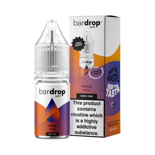 Bar Drop – Energy Ice – Nic Salt – E-Liquid – 10ml