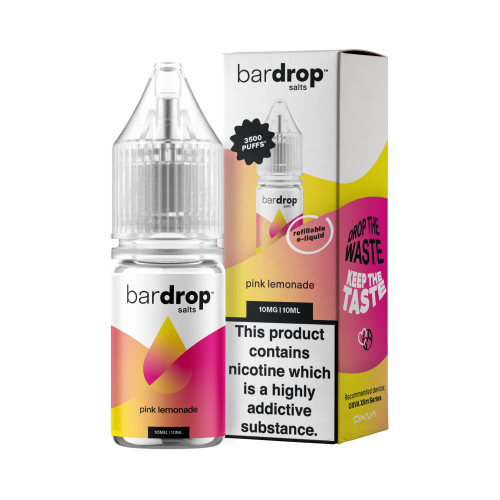 Bar Drop – Pink Lemonade – Nic Salt – E-Liquid – 10ml