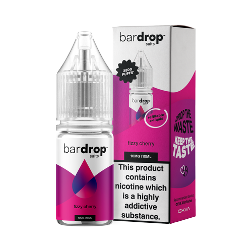 Bar Drop – Fizzy Cherry Ice – Nic Salt – E-Liquid – 10ml