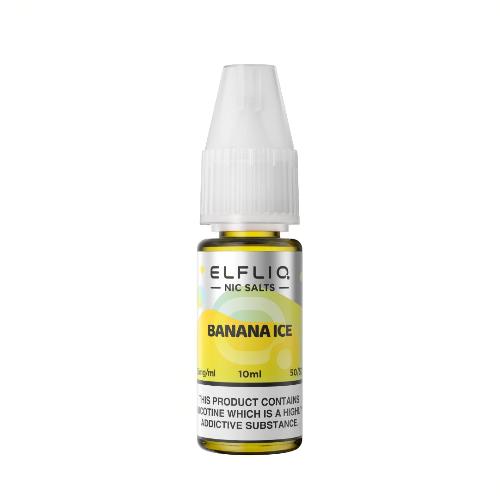 Elfliq – Banana Ice – Nic Salt E-Liquid – 10ml