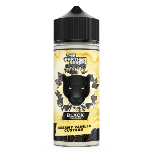Dr Vapes – Panther Desserts – Black Custard (Shortfill)