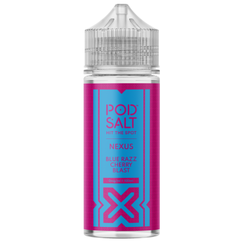 Pod Salt, Nexus – Blue Razz Cherry Blast (Shortfill)