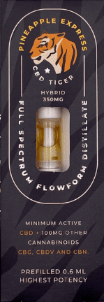Tiger CBD Disposable - Pineapple Express 0.6ml