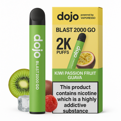 Vaporesso, Dojo – BLAST2000 GO Kit – Kiwi Passion Fruit Guava