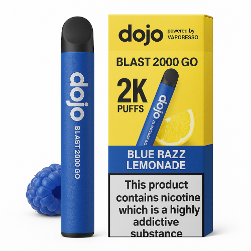 Vaporesso, Dojo – BLAST2000 GO Kit – Blue Razz Lemonade