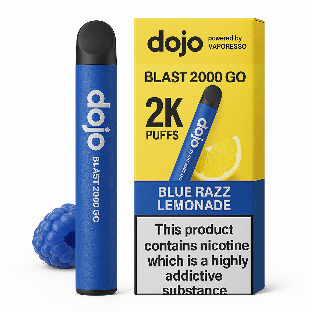 Vaporesso, Dojo - BLAST2000 GO Kit - Blue Razz Lemonade