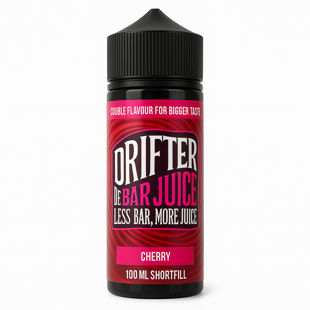 Drifter, Bar Juice 100ml Shortfill - Cherry