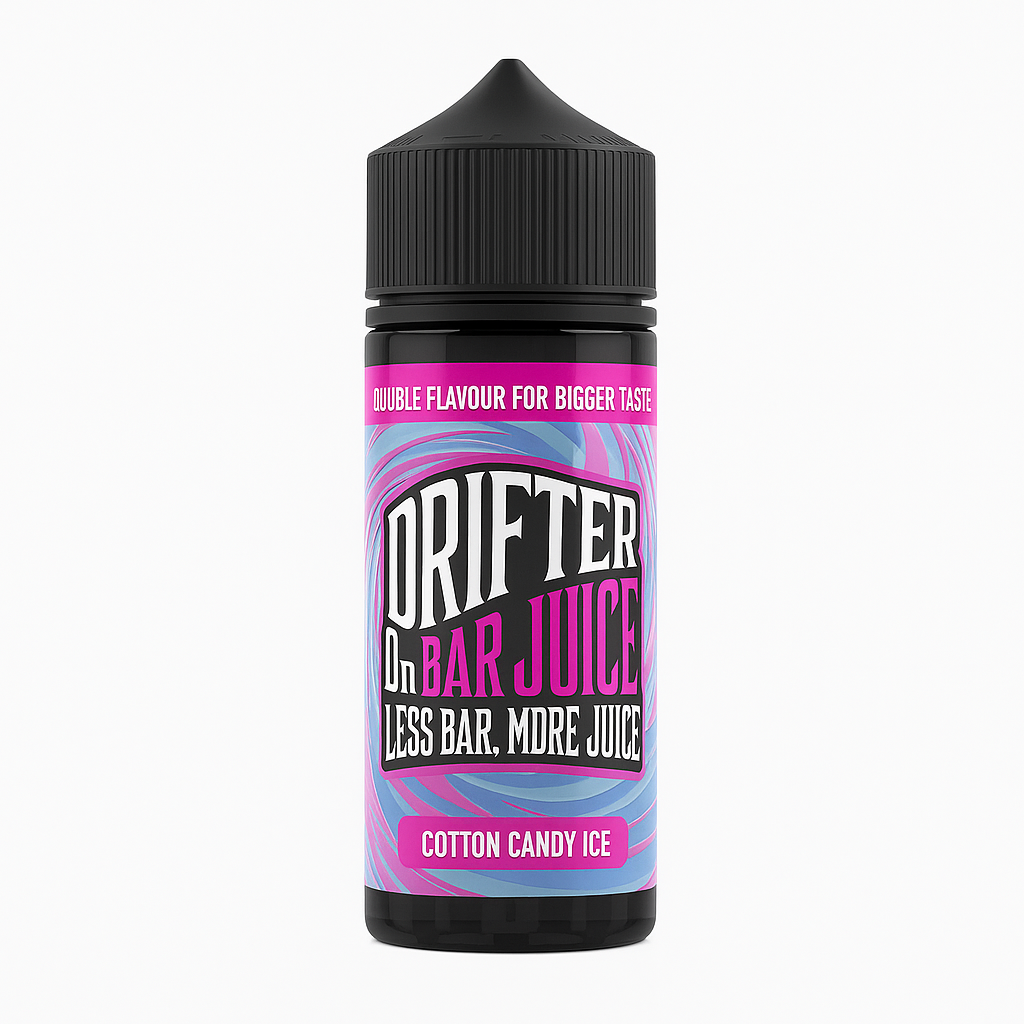 Drifter, Bar Juice 100ml Shortfill - Cotton Candy Ice