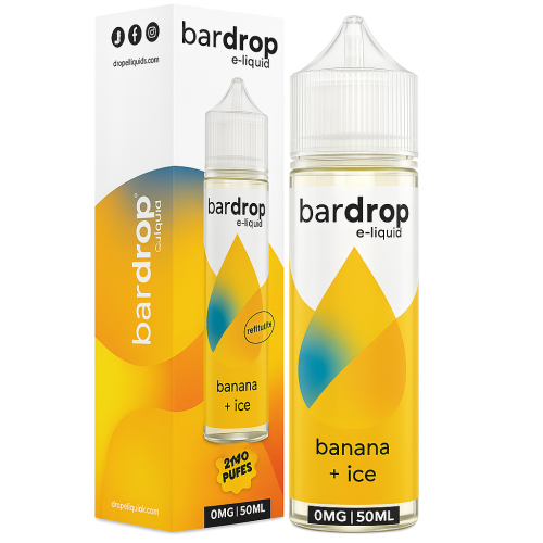Bar Drop – Banana Ice 50ml Shortfill