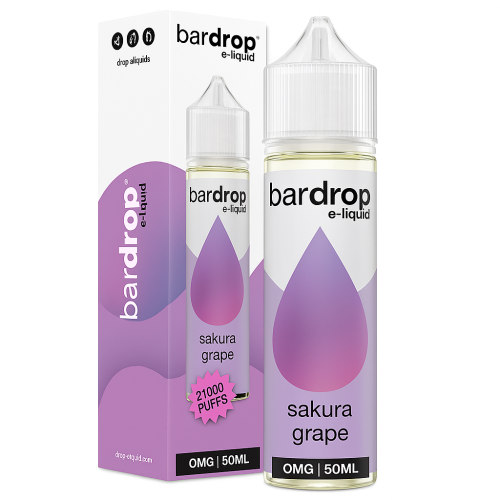 Bar Drop – Sakura Grape 50ml Shortfill