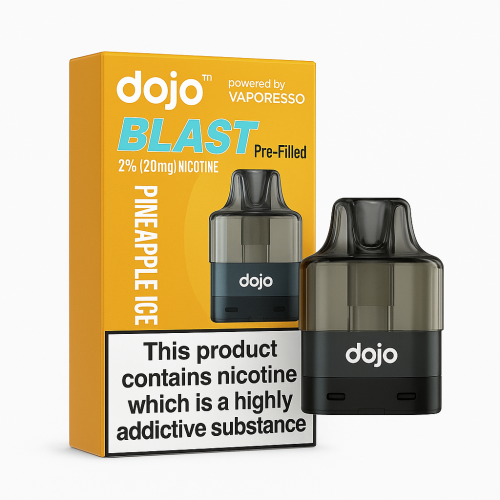 Vaporesso, Dojo – BLAST6000 Pre-filled Pod – Pineapple Ice – 2% Nicotine (20mg)