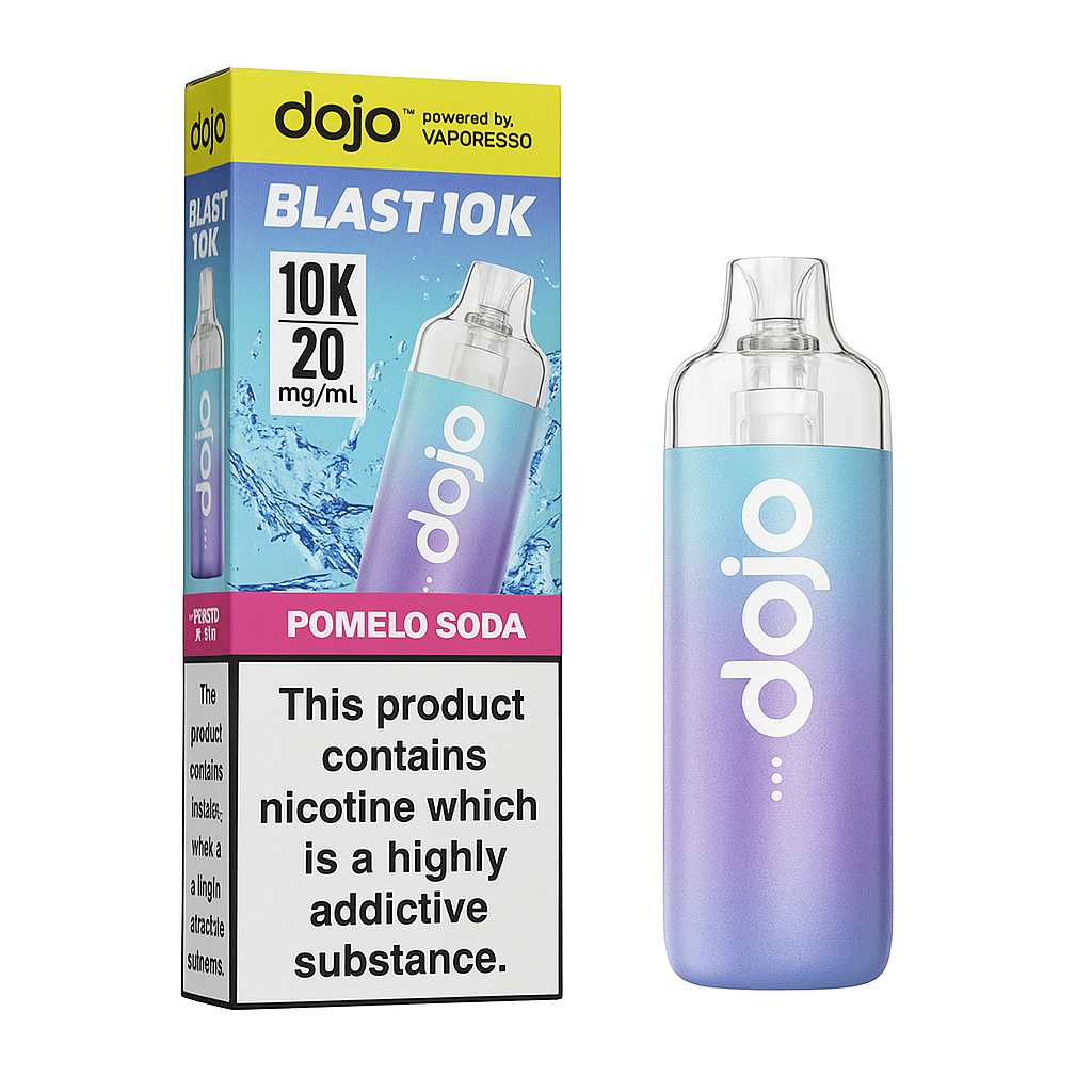 Pomelo Soda – Vaporesso DOJO Blast 10K Vape Kit – 10,000 Puffs – 20mg