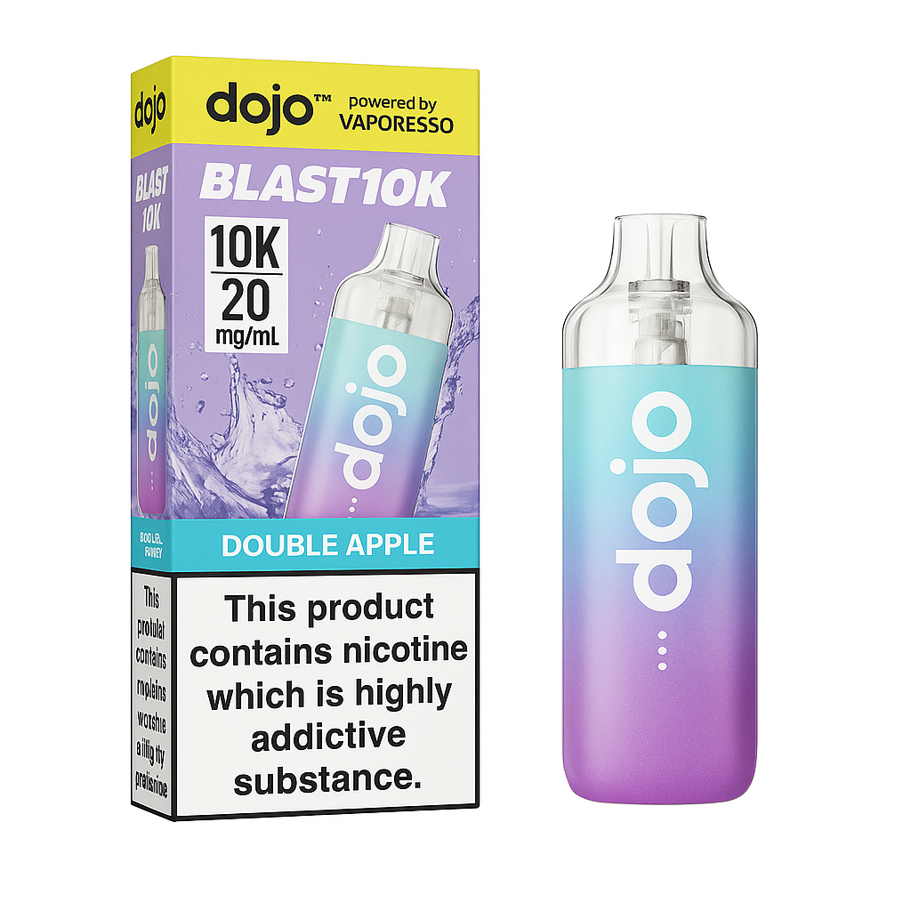 Double Apple – Vaporesso DOJO Blast 10K Vape Kit – 10,000 Puffs – 20mg