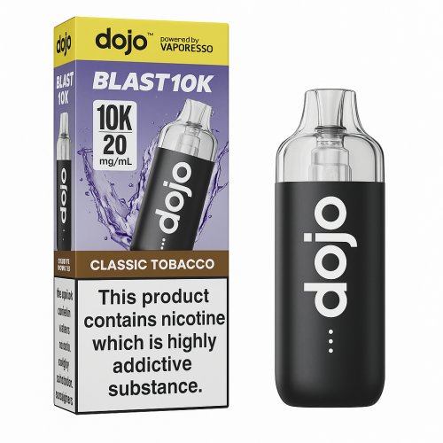 Classic Tobacco – Vaporesso DOJO Blast 10K Vape Kit – 10,000 Puffs – 20mg