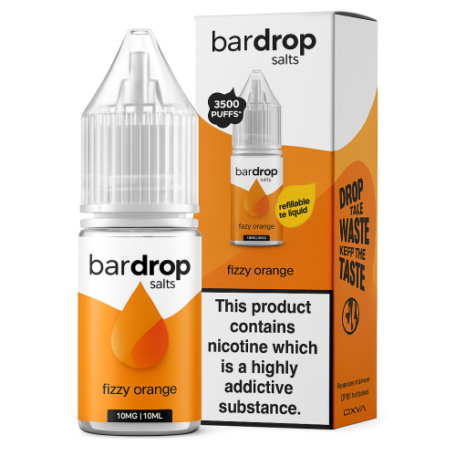 Bar Drop – Fizzy Orange – Nic Salt – E-Liquid – 10ml
