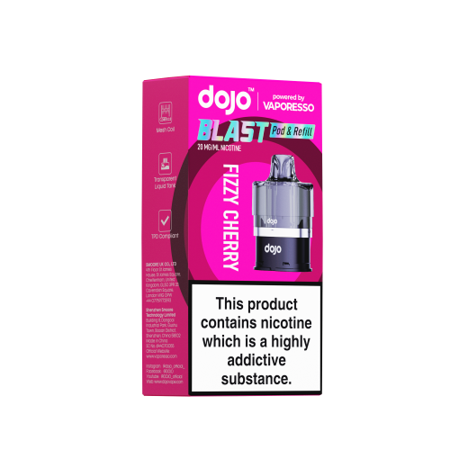 Vaporesso, Dojo – BLAST6000 Pre-filled Pod – Fizzy Cherry