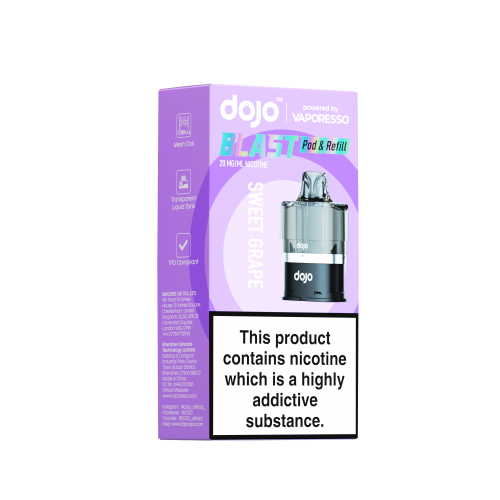Vaporesso, Dojo – BLAST6000 Pre-filled Pod – Sweet Grape