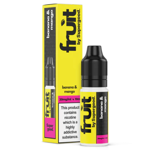 Supergood Fruit – Banana & Mango – Nic Salt E-Liquid – 10ml
