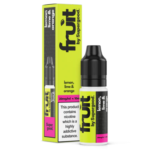 Supergood Fruit – Lemon Lime & Orange – Nic Salt E-Liquid – 10ml
