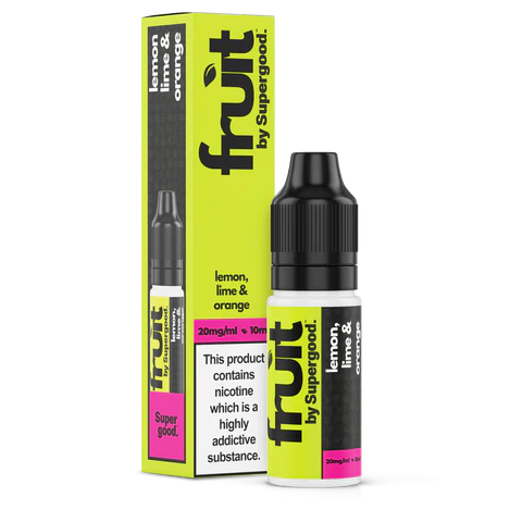 Supergood Fruit – Lemon Lime & Orange – Nic Salt E-Liquid – 10ml