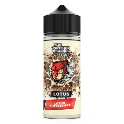 Dr Vapes – Panther Desserts – Lotus Cheesecake (Shortfill)