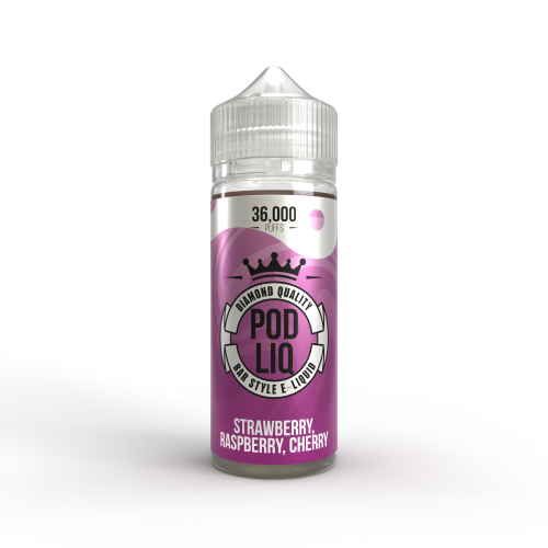 Riot Labs Pod-Liq – Strawberry Raspberry, Cherry (Shortfill)