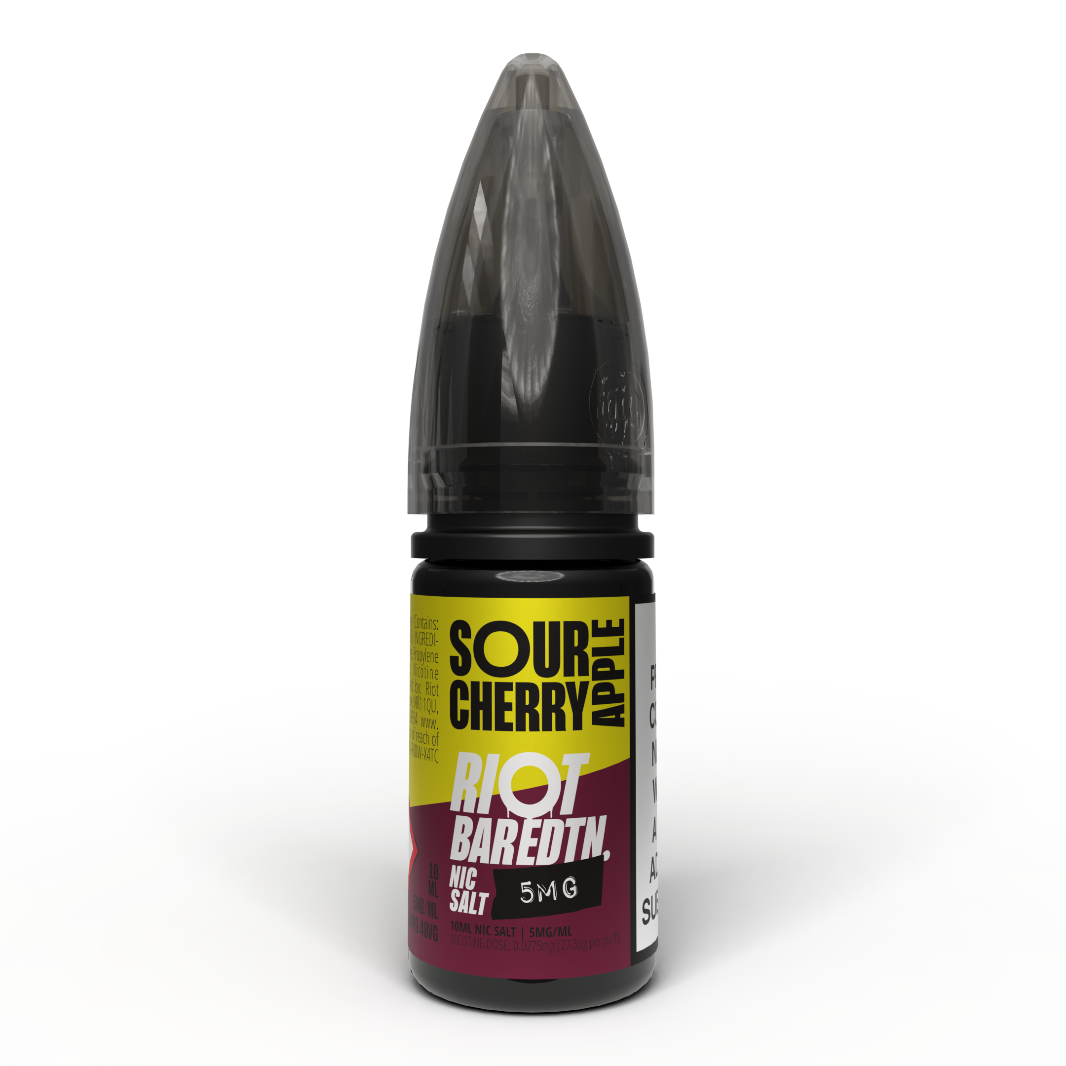 Riot BAR EDTN - Sour Cherry Apple - Nic Salt E-Liquid – 10ml