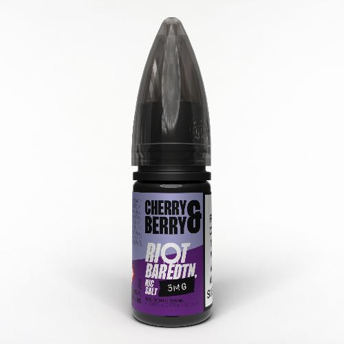 Riot BAR EDTN – Cherry Berry – Nic Salt E-Liquid – 10ml