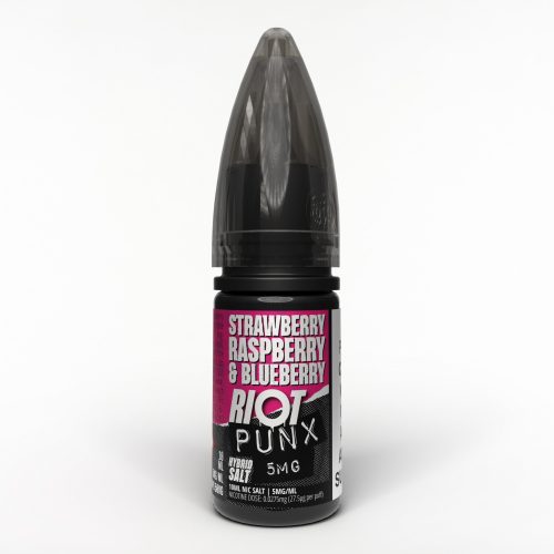 Riot Punx – Strawberry, Raspberry & Blueberry – Hybrid E-Liquid – 10ml