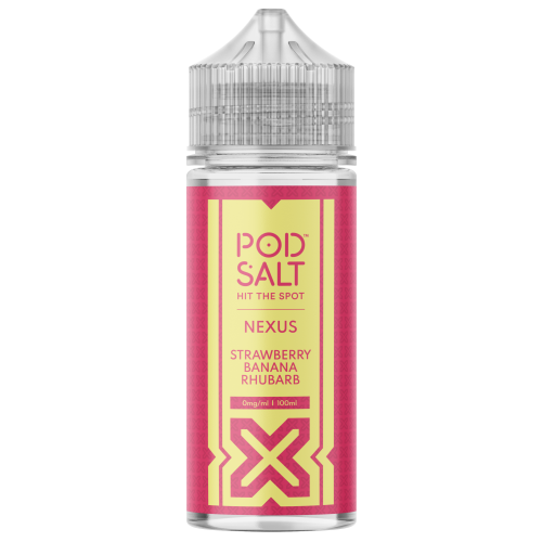 Pod Salt, Nexus – Strawberry Banana Rhubarb (Shortfill)