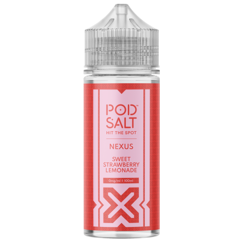 Pod Salt, Nexus – Sweet Strawberry Lemonade (Shortfill)