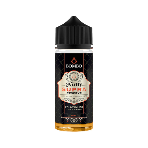 Bombo, Pastry Masters – Nutty Supra Reserve Platinum Tobaccos 100ml (Shortfill)