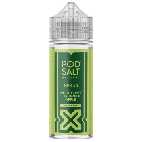 Pod Salt, Nexus – White Grape Cucumber Apple (Shortfill)