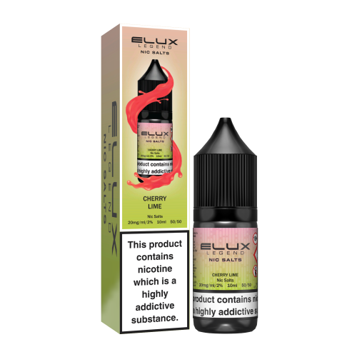 Elux Legend Cherry Lime Nic Salt E-Liquid – 10ml
