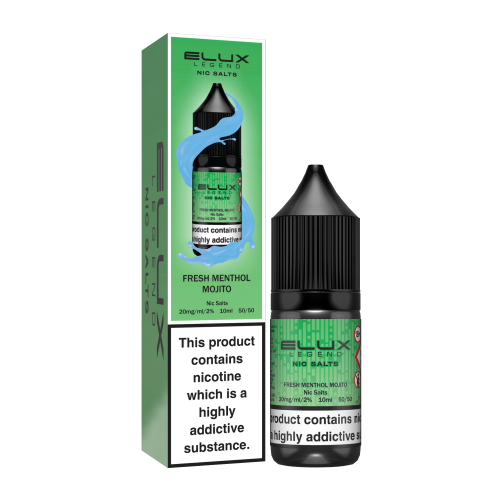 Elux Legend Fresh Menthol Mojito Nic Salt E-Liquid – 10ml