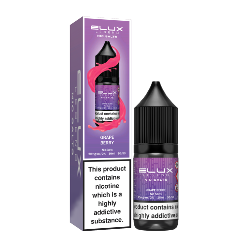 Elux Legend Grape Berry Nic Salt E-Liquid – 10ml