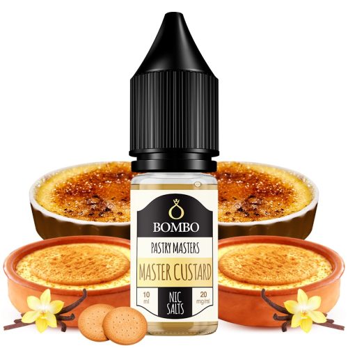 Bombo – Master Custard – Nic Salt E-Liquid – 10ml