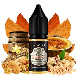 Bombo – Nutty Supra Reserve – Nic Salt E-Liquid – 10ml